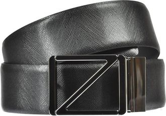 Ermenegildo Zegna Elegante Heren Winterjas - Heren - Riemen - Zwart - 110 CM - Accessoires