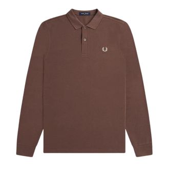 Fred Perry Brick Classic Polo Shirt Met Lange Mouwen