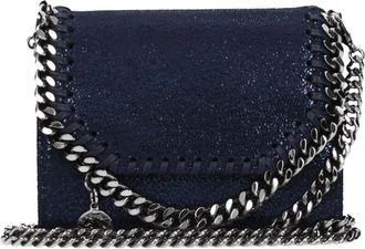 Stella McCartney Cartera de cuero - Bags - Mujer - Azul - ONE SIZE