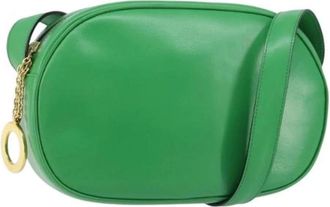 Celine Pre-owned Vintage Crossbody Tas - Dames - Vintage Schoudertas - Groen - ONE Size - Leer - Vintage