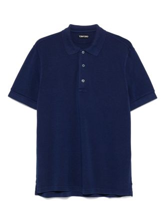 Tom Ford Lyocell Piquet Polo Shirt