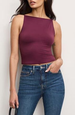 Good American Weightless Sleeveless Tank in Fig007 at Nordstrom Rack, Size X-Small
