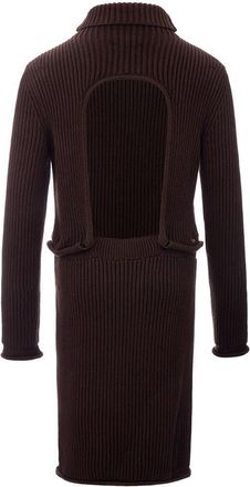 Bottega Veneta Womens Brown Viscose Casual Dress