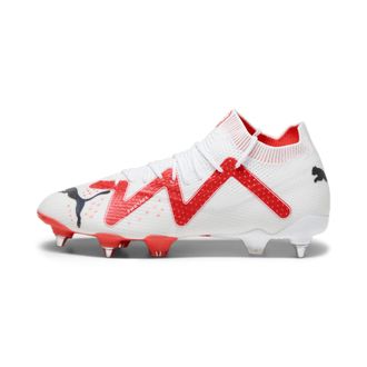Puma Mens FUTURE ULTIMATE MxSG Football Boots - White - Size UK 11.5