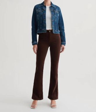 AG - Adriano Goldschmied Farrah Boot Jeans In Brown