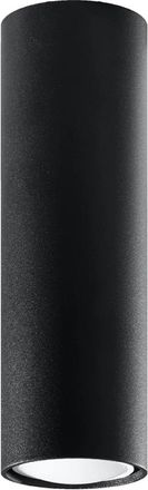 Sollux Lighting Design Deckenlampe Lagos H 20cm - Schwarz