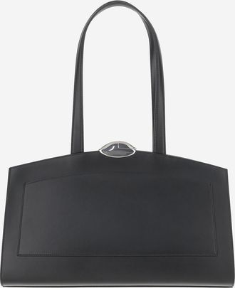 Benedetta Bruzziches Womens Serena Leather Bag Black Shoulder