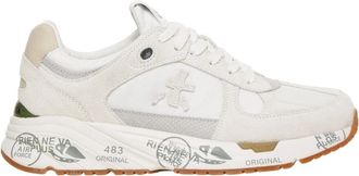Premiata Witte Sneakers Mase Stijl - Dames - Sneakers - Wit - 41 EU - Schoenen
