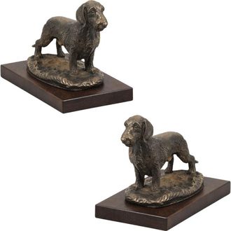 OEM Teckel De Pelo Duro: Estatuilla De Perro, Figura De Oficina, Trofeo Para Una Exposici&oacute;n Canina De Art-dog