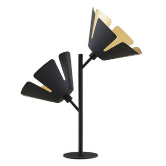 Lucande L&aacute;mpara De Mesa jemmily En Negro Aluminio - Lucande