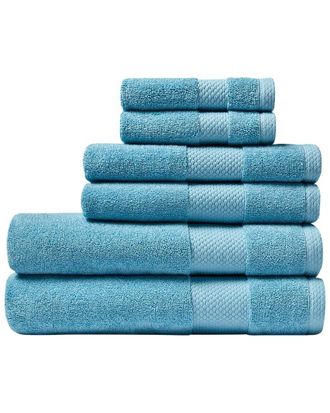 Lacoste Heritage Supima Cotton 6Pc Towel Set