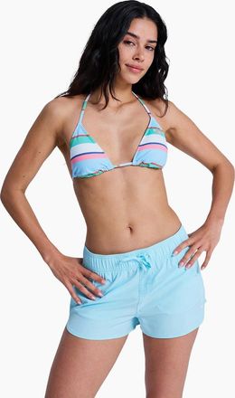 Roxy Womens Roxy Womens Wave 2 Inch Boardshorts - Blue - Size: XS