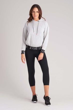 Bloch Zise Jeri Hoodie, Heathered Grey