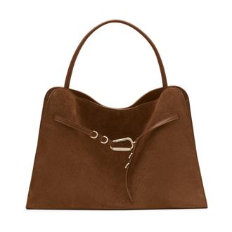 Francesco Biasia The Iconic Non-Stop - Dames - Handtassen - Bruin - ONE Size - Leer - Tassen