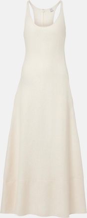 Toteme Cotton tweed maxi dress