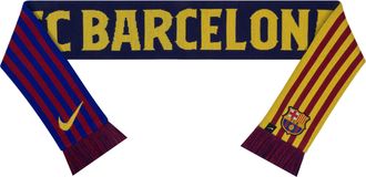 Nike FC Barcelona Nike Unisex Soccer Scarf in Blue | A26996C103FCBC-AOP