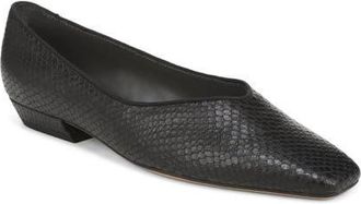 Franco Sarto Dasia Pointed Toe Flat in Black at Nordstrom, Size 5.5
