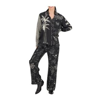 Me369 Shirts, female, Black, Size: XS Shirt 224L31200