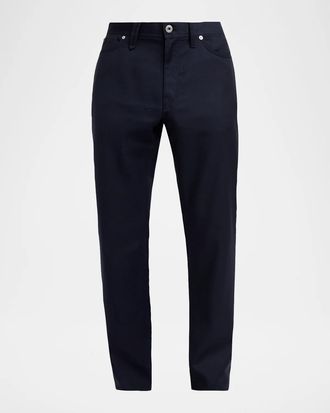 Brioni Men & apos;s Wool Slim-Fit Jeans
