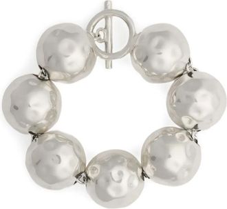 Patou Bracciale martellato - Argento