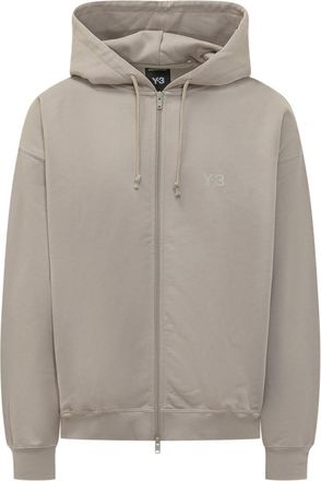 Yohji Yamamoto Beige Solid Hood Sweatshirt