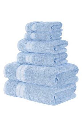 Modern Threads SpunLoft 6-Piece Towel Set in Blue at Nordstrom Rack, Size 6 Piece Set
