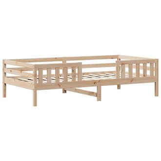 vidaXL Estructura De Cama Sin Colch&oacute;n Madera Maciza De Pino 90x200 Cm Vidaxl
