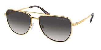 Michael Kors MK1155 WHISTLER 18968G Mens Sunglasses Gold Size 58