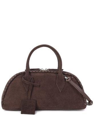 Tiffany & Fred Suede & Leather Top Handle Bag