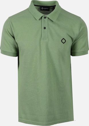 Mastrum Mens Ma.Strum SS Pique Polo Shirt Sage - Green - Size: 42