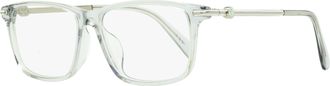Moncler Mens Alternative Fit Eyeglasses ML5205F 020 Transparent Gray 54mm