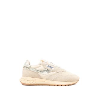 Autry Reelwind Low Sneakers - Dames - Sneakers - Beige - 37 EU - Katoen - Schoenen
