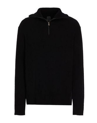 8 by YOOX WOOL BLEND RIB-KNIT FULL-ZIP JUMPER