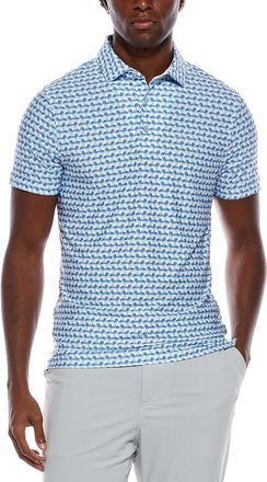 Ben Sherman Bauhaus Geo Tech Jersey Sports Fit Polo Shirt