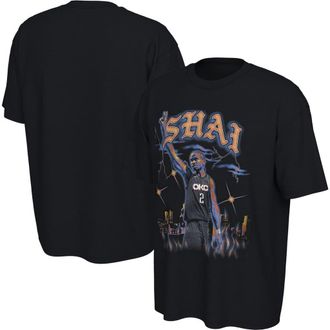 Converse Unisex Converse Shai Gilgeous-Alexander Black Oklahoma City Thunder 2025/26 City Edition Player Graphic T-Shirt at Nordstrom, Size Xx-Large