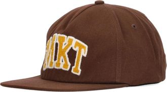 Market Platte klep pet Arc 5 panel - Heren - Petten - Bruin - ONE Size - Katoen - Accessoires