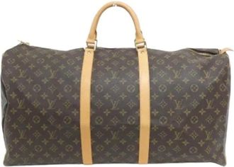 Louis Vuitton Pre-owned Weekend Bags, female, Brown, Size: ONE SIZE Pre-owned Monogram Boston Bag