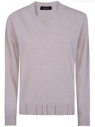 Fabiana Filippi Sweater V Neck Mad216f015