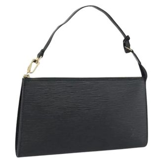 Louis Vuitton Pre-owned Epi Pochette Accessoires - Dames - Pre-owned - Zwart - Maat: ONE Size Leer