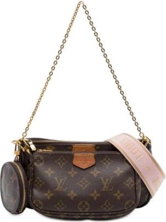 Louis Vuitton Pre-owned Multi-Pochette Accessoires - Dames - Vintage Schoudertas - Bruin - ONE Size - Vintage