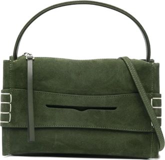 J.W.Anderson Small Loafer Bag - Dames - Handtassen - Groen - ONE Size - Leer - Tassen