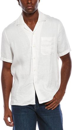 Isaia Linen Sport Shirt