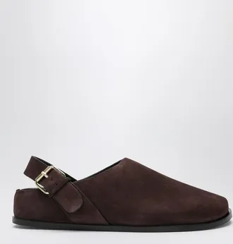 A.Emery The Louis Clog marroni in suede