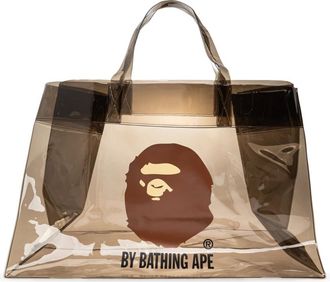A Bathing Ape Tote Bags, male, Brown, Size: ONE SIZE Shopper Bag With Logo