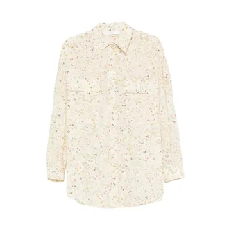 Tela Dames, Blouses & Shirts, Veelkleurig, Maat: S Katoen