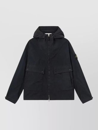 Stone Island hooded lightweight tech jacket