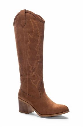 Dirty Laundry Womens Upwind Western Boot In Brown
