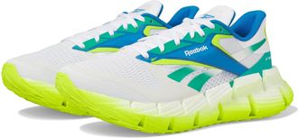Reebok Floatzig 1 womens Sneaker, White/Unleashed Green/Digital Lime, 4 UK