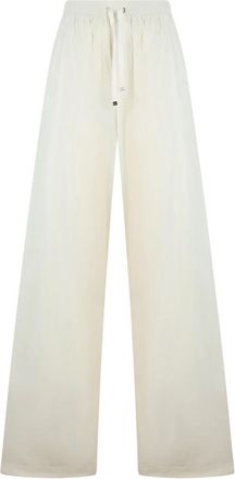 Herno Broeken, Dames, Wit, M, Nylon, Stretch Nylon Broek