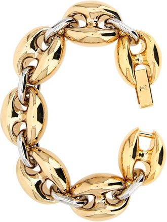 Paco Rabanne Accessoires, Dames, Geel, S, Eight chunky armband